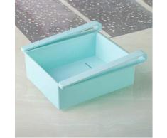 esealainjz Einstellbare Dehnbare Kühlschrank Organizer Schubladenkorb Kühlschrank ausziehbare Schubladen Frische Spacer Layer Lagerregal