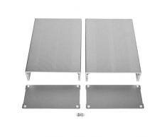 Aluminium Gehäuse Box, Installationsgehäuse PCB Instrumentenkoffer Gehäuse von Aluminiumgehäusen, 55x106x160mm