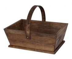 RSA FB087 Gartenkorb aus Holz, groß