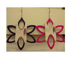 1a-becker Schalbügel Blume lila oder pink Schalhalter Schalhänger Tuchhalter Bügel Lila