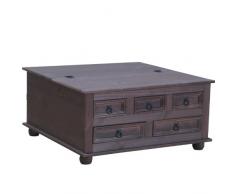 dynamic24 Couchtisch Truhentisch Wohnzimmertisch Holz New Mexico massiv Kiefer kolonial