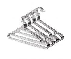 Juning 18/10 Kleiderbügel Edelstahl 40 Piece One Set, Verblassen Nicht, rosten Nicht, die Familie ist Ein Guter Helfer