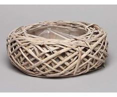 4 x Rattanschale 30 cm Durchmesser