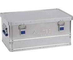 Alutec Transportkiste Basic 40 - Aluminium Box 40 Liter mit Deckel verschließbar