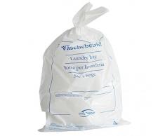 HYGOSTAR Wäschebeutel für Hotel - Einweg Wäschesack aus PE- Folie - VE 100 Stück