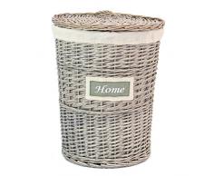 FRANK FLECHTWAREN Wäschekorb Home im angesagten Landhaus-Chic