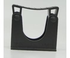 Toolflex Stielhalter Gerätehalter Werkzeughalter für Durchmesser 30-40mm schwarz