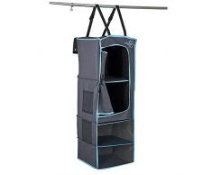 Zelt-Organizer zusammenfaltbar ideal für das Vorzelt inklusive Befestigung • Hängeaufbewahrung Hängeregal Camping Zubehör Outdoor Beutel