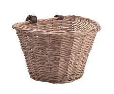 BESPORTBLE Fahrrad Korb Flechtkorb Frontkorb Gewebte Korb Weidenkorb Vorne Korb Radkorb Picknickkorb Huastierkorb Dekokorb für Rennrad MTB BMX Mountainbike Fahrrad Zubehör