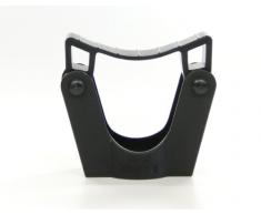 Toolflex Stielhalter 25-35mm schwarz für Reinigungswagen Transportwagen Werkstattwagen oder Schrank