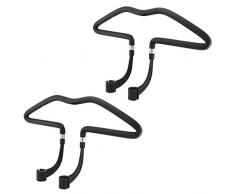 MidGard 2X Autositz Kleiderbügel universal Kopfstützen Autositz Autokleiderbügel für Anzüge, Jacken, Mäntel usw.