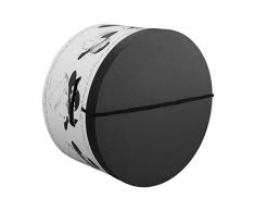 McBurn Hutbox Hutschachtel Portrait 37 cm Damen - Accessoires Frühling-Sommer Herbst-Winter - One Size weiß