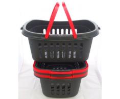 Einkaufskorb Wäschekorb mit Tragegriff 3 Stück Set