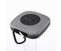 CHAO Deluxe zusammenklappbare Wiederverwendbare Einkaufskiste, tragbar, zusammenklappbar, kollisionssicher, druckfest, robust und langlebig, ideal zum Einkaufen, Reisen, Camping im Freien