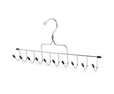 Hangerworld - Accessoire Bügel für Schmuck, Gürtel, Halstücher oder Krawatten - Chrom - 33cm