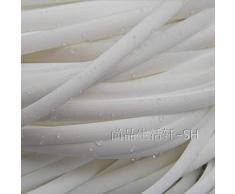 CoolsomeJies weißer Farbverlauf Flaches synthetisches Rattan Webmaterial Kunststoff Rattan für Strick- und Reparaturstühle, Tische, Aufbewahrungskorb, etc. (500 g)