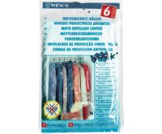 WENKO Kleiderschutzhüllen 6er