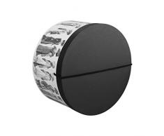 McBurn Hutbox Hutschachtel Hutkarton Nostalgie 35 cm Damen - Accessoires Frühling-Sommer Herbst-Winter - One Size weiß