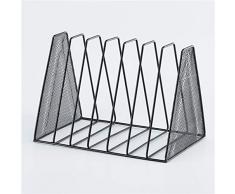 Poole Desktop kreative Bücherständer,einfache Magazinablage auf Schreibtisch,Buch Leseständer einfache Eisen Buchstütze