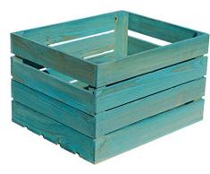 Kistenkolli Altes Land 3X Trendige Massive Obstkiste Apfelkiste Weinkiste ideal zum Möbelbau/Dekoration