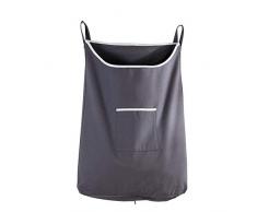 gaeruite Hängend Wäschekorb,Hängender Wäschesack Tasche Aufbewahrungstasche Square Mouth und große Kapazität Dirty Clothes Bag Wäschesack