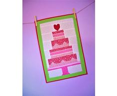 Patchwork. Stoffbox für Heimtextilien, 100% Baumwolle, besonderes Geschenk