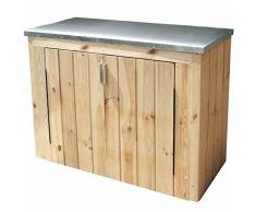 Gartenschrank Ania 117x48x79cm KDI