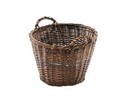 Kobolo Erntekorb Kartoffelkorb Weidenkorb Universalkorb Gartenkorb Aufbewahrungskorb