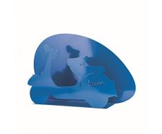 Forme Zeitschriftenständer Vespa, blau, Metall, 460x280x120 mm