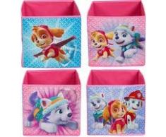 Paw_Patrol 4 x Girl Aufbewahrungsbox Spielzeugkiste Kiste Spielzeugbox Spielebox Toy Box