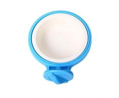 GSMS Hundenapf Abnehmbare Hängefutter Wasserschale Käfig Korbschale Für Hunde Katzen Vögel Kleintiere Haustierkäfig Hängeschale