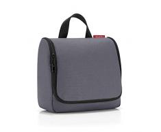 Reisenthel Toiletbag Graphite grau Reisekosmetik Waschtasche 3 L Innenspiegel