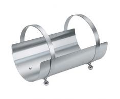 Lienbacher Holzkorb Edelstahl matt gebürstet