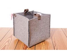 Utensilo aus Taschenfilz, Aufbewahrungsbox, Deko- Accessoires für Wohnen, Schlafen, Arbeiten, Korb für Utensilien