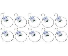 Unbekannt Gürtelringe Ø 14cm Gürtelhalter Krawattenring Gürtelbügel (10)