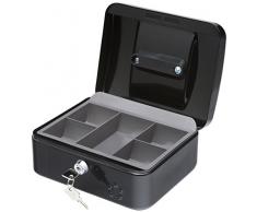 5 Star Geldkassette 3 Geldfächer schwarz, 200 x 90 x 160