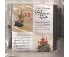 Pflanzenkorb dunkelbraun Epiphyten-Korb zum Stellen oder Hängen