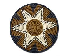 Ilala Weavers Wandschmuck Korb-Schale Mbenge, klein