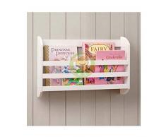 HL-TD Zeitschriftenständer Wandmagazinhalter Wandregale Montiert - Holz Schwimm Bookshelves Bequem