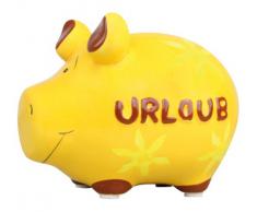KCG Spardose Schwein Urlaubs Keramik 12,5x9 cm