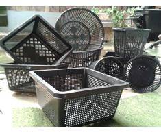 10 Pflanzkörbe 4 Verschiedene Größe von 11-23 cm Teichpflanzen Pflanzkorb Teich