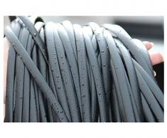 Schwarzer Kunststoff-Rattan Reparaturmaterial für Gartenstuhl-Reparatur-Tisch, Aufbewahrungskorb, DIY-Möbel