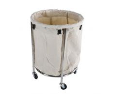 Xiao Jian- Rollwagen - Edelstahl-Serviceauto-Dicker rechteckiger Werkzeugwagen-Hotelzimmer-Reinigungswagen Rollendes Auto (größe : 46 * 46 * 81cm)