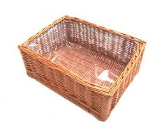 Korbhaus Gesthüsen Thekenkorb, Auslagekorb, Buffetkorb, Präsentkorb aus Weide
