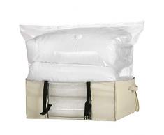 Leaf House Vakuumbeutel Vakuum Soft Box mit Schnallen für Bettdecken Bettwäsche Kissen Kleidung-XXL