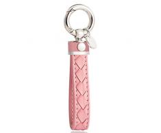 WZLDP Autoschlüssel Lady Buckle Schlüsselanhänger Schlüsselanhänger Gürtelring Schlüsselanhänger Schlüsselanhänger (Color : Red)