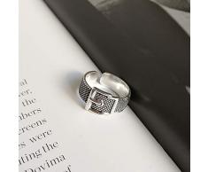 Special&kind Ringöffnung Männer und Frauen kreuzen Gürtelring mit Kette für Frauen männer Partei Schmuck Geschenke