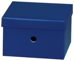 NIPS 112140116 UNI COLOUR Mehrzweckbox mit Deckel, blau - B 26,5 x T 26,5 x H 16,5 cm