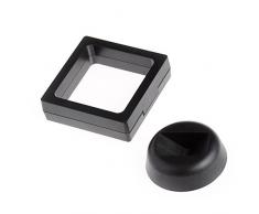 Bodhi2000® Transparente ausgesetzt schwimmende Vitrine Ständer Halter Box für Schmuck Armband Ohrringe