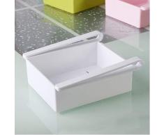 esealainjz Einstellbare Dehnbare Kühlschrank Organizer Schubladenkorb Kühlschrank ausziehbare Schubladen Frische Spacer Layer Lagerregal